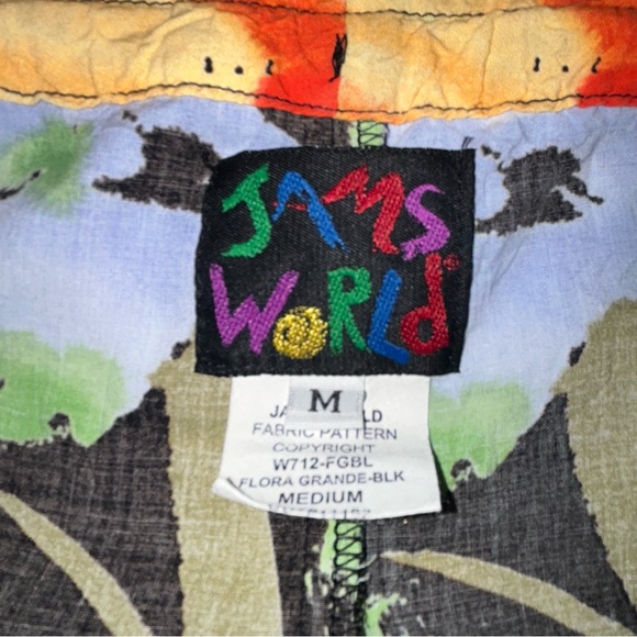 Jams World carpi drawstring waist pants women’s size M - Picture 5 of 6